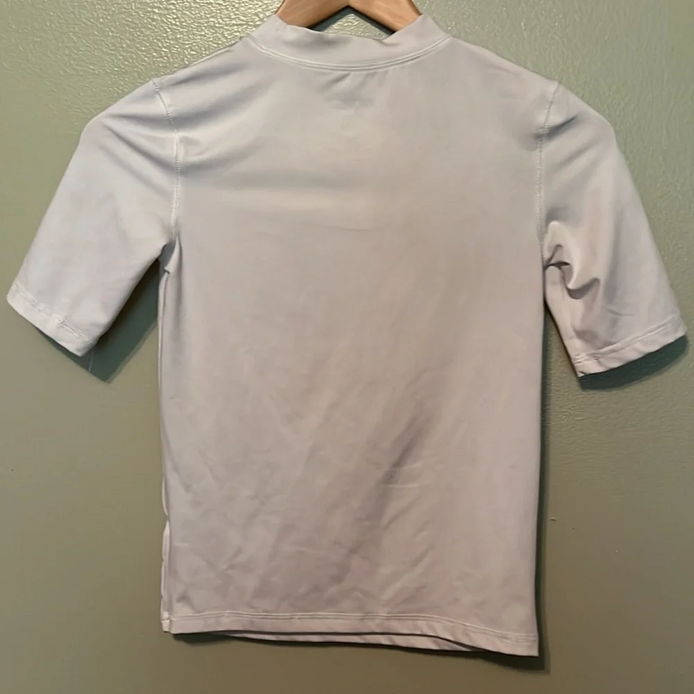 Cat & Jack swim shirt medium (8/10) surf swim scuba & snorkel multi color/white